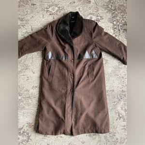 Vintage Brown Coat XXL